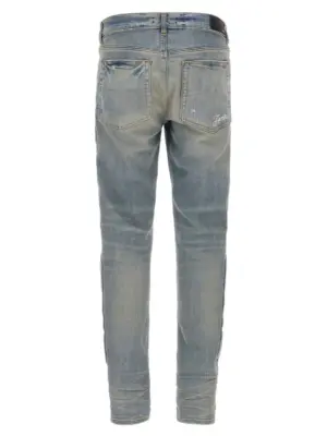 '3D Bones' jeans AMDNSY1132CLAYINDIGO AMIRI Light Blue
