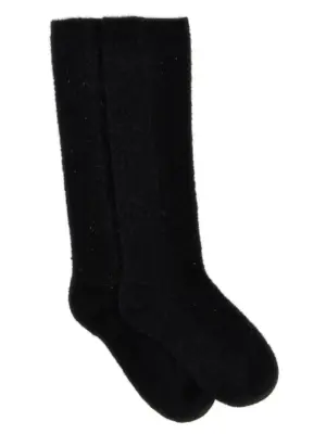 Valentino Garavani mohair socks VALENTINO GARAVANI Black
