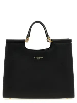 Small 'Sicily' shopping bag DOLCE & GABBANA Black