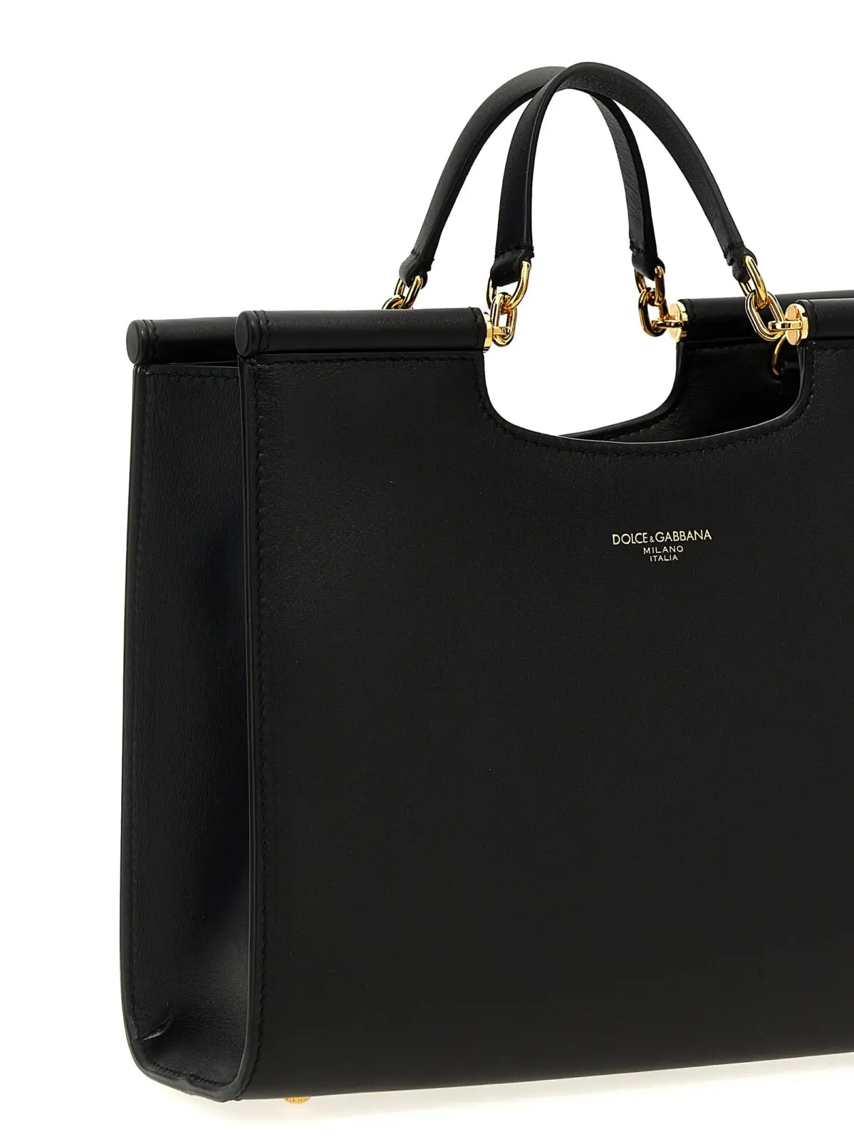 Сумка шопер Dolce Gabbana Small Sicily Чорна 3 Small 'Sicily' shopping bag Woman DOLCE & GABBANA Black