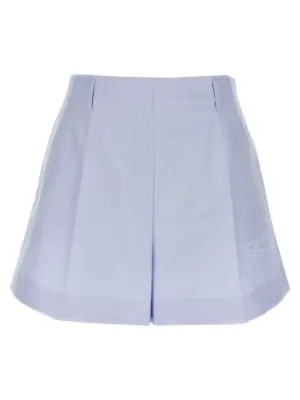 Embroidery shorts GIVENCHY Light Blue