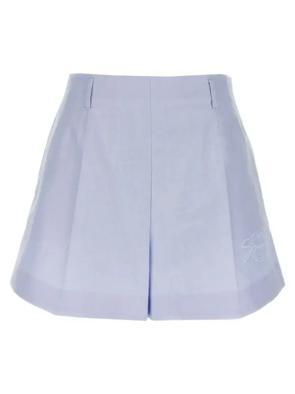 Embroidery shorts GIVENCHY Light Blue
