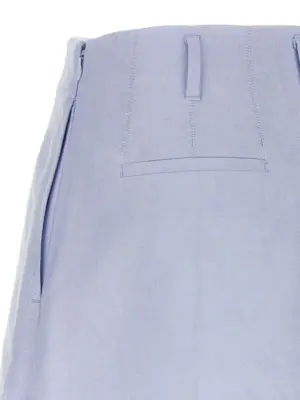 Embroidery shorts 100% cotton GIVENCHY Light Blue