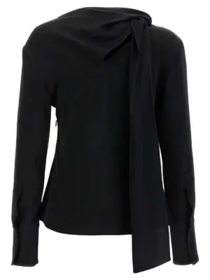 Viscose blouse BW61CR14N6001 GIVENCHY Black