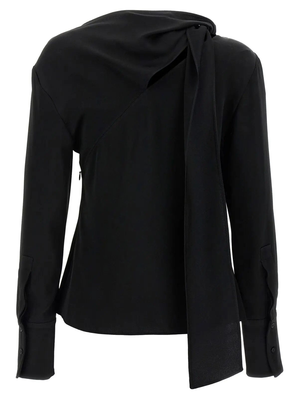 Блуза Givenchy Viscose Чорна 2 Viscose blouse BW61CR14N6001 GIVENCHY Black