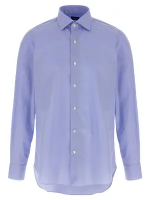 'Napoli' shirt FINAMORE Light Blue