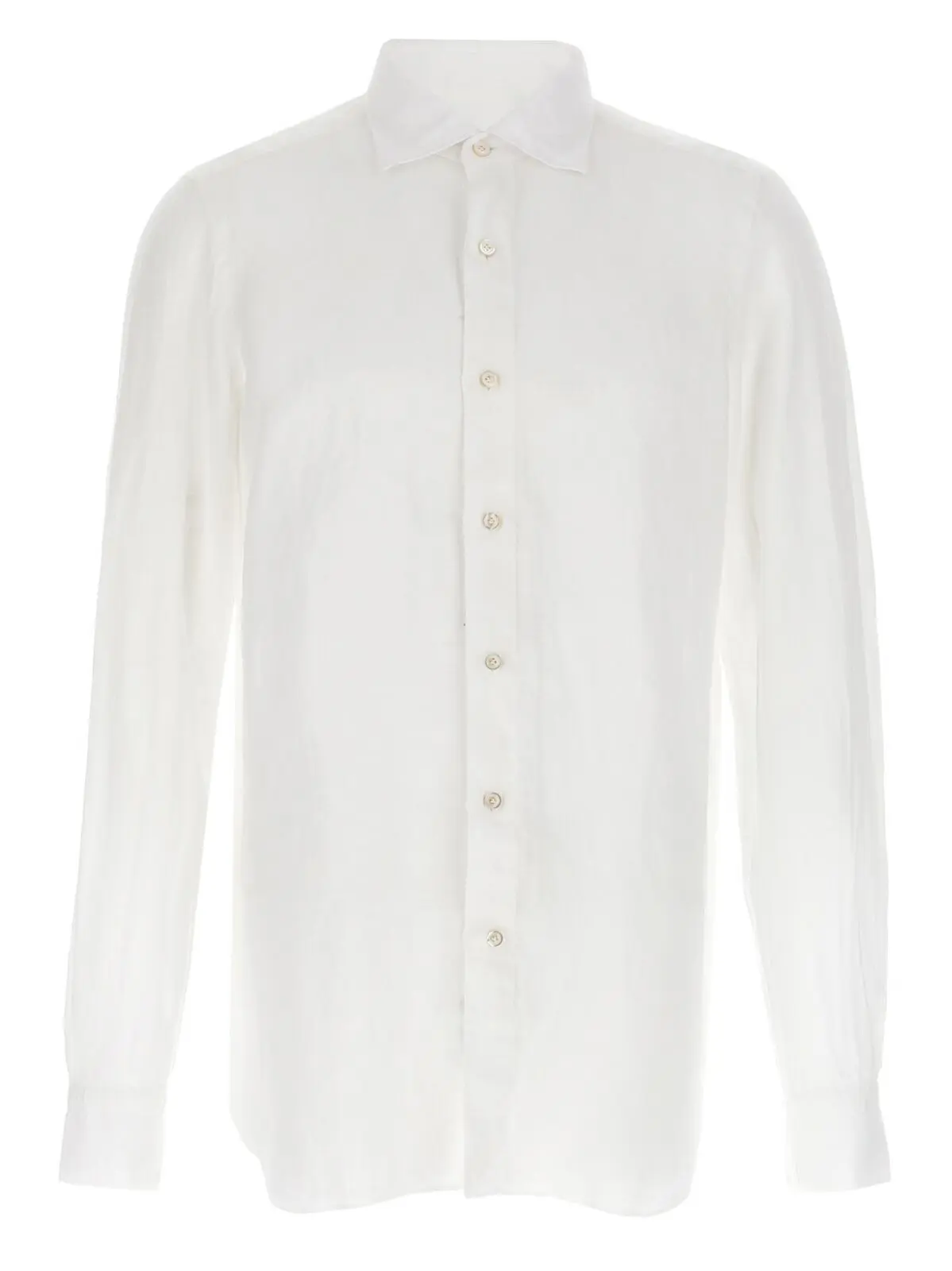 Сорочка Finamore Gaeta Біла 1 'Gaeta' shirt FINAMORE White