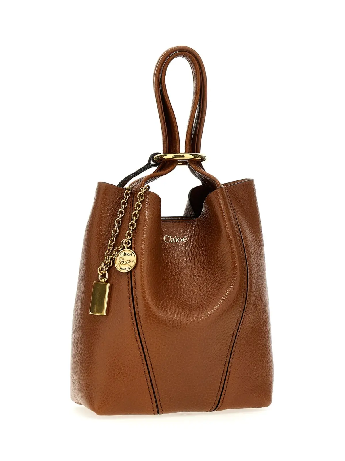 Сумка Chloé Chloé Spin Коричнева 3 'Chloé Spin' handbag Woman CHLOÉ Brown