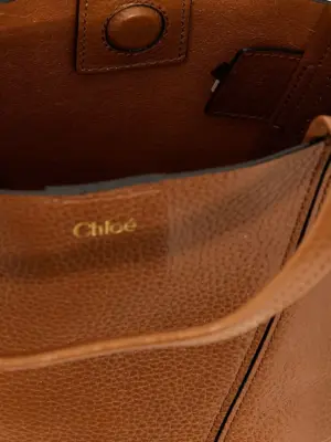 'Chloé Spin' handbag 100% leather CHLOÉ Brown