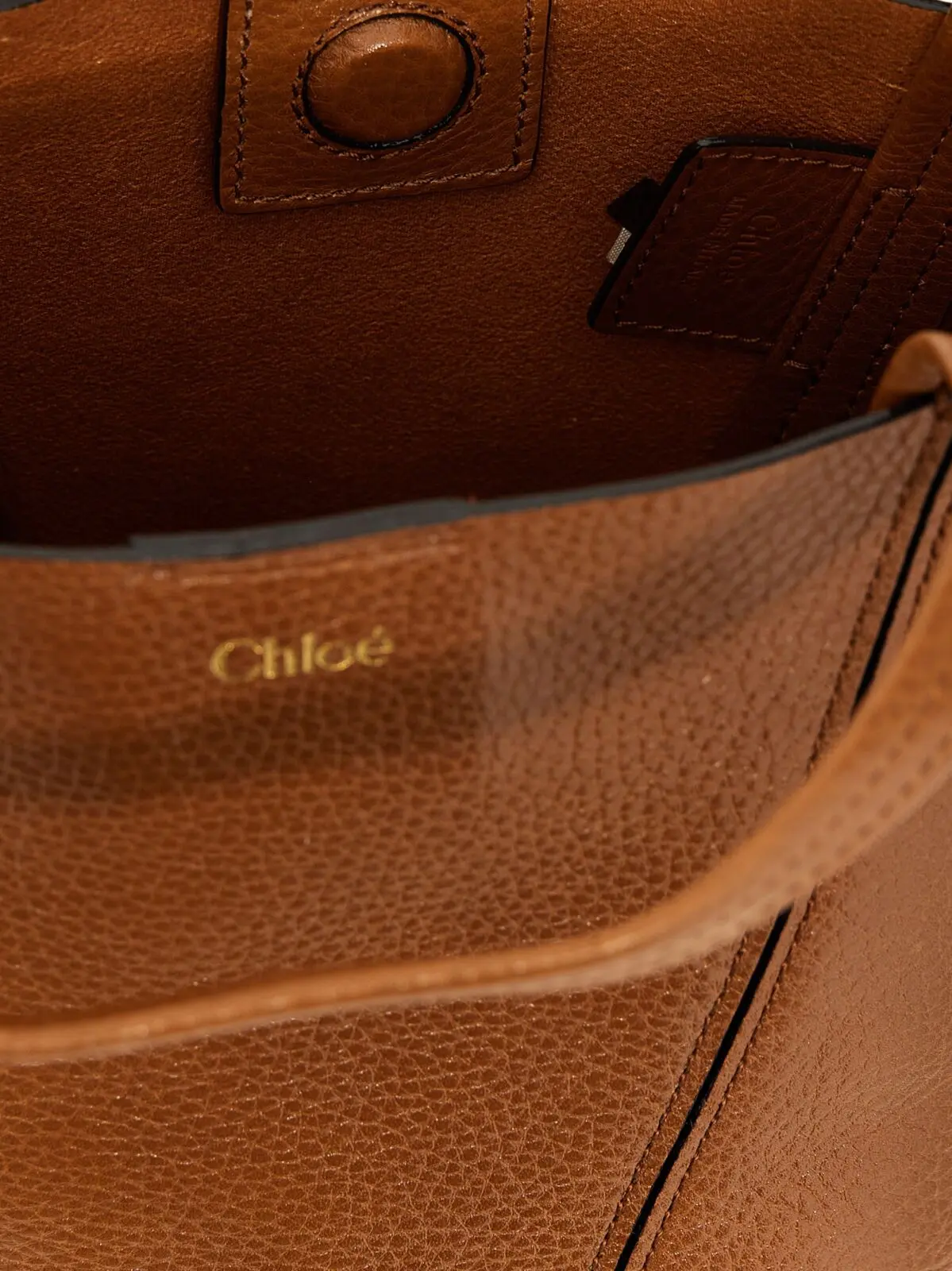 Сумка Chloé Chloé Spin Коричнева 4 'Chloé Spin' handbag 100% leather CHLOÉ Brown