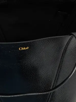 'Chloé Spin' shoulder bag 100% leather CHLOÉ Black