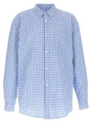 Vichy shirt MARNI Light Blue