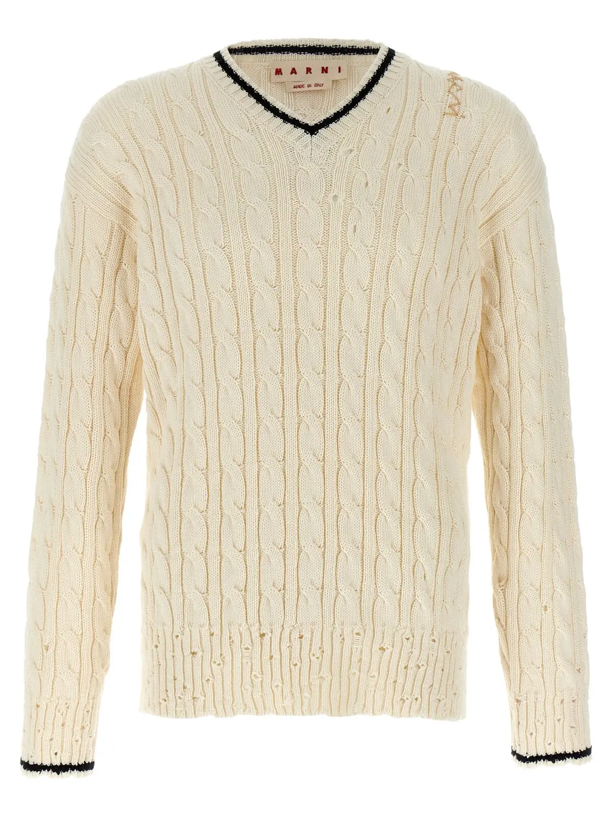 Светр Marni V neckline Білий 1 'V' neckline sweater MARNI White