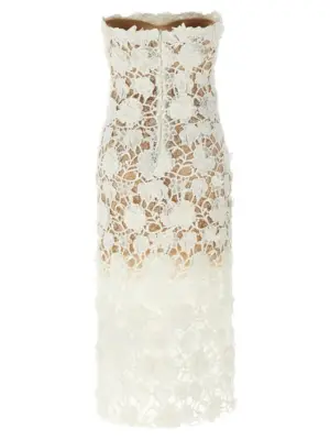 Macramé lace dress D462Q340UZG14300 ERMANNO SCERVINO White