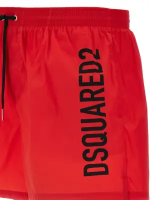 Midi boxer shorts Man DSQUARED2 Red