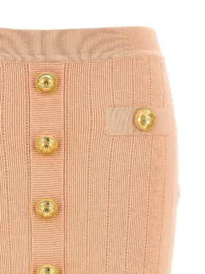 'Chiocciola' skirt Woman BALMAIN Pink