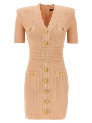 'Chiocciola' dress BALMAIN Pink