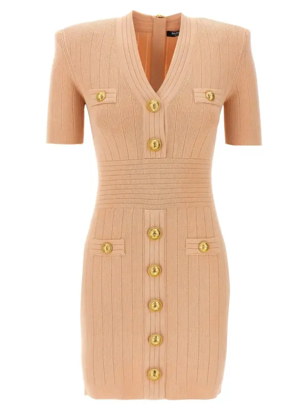 'Chiocciola' dress BALMAIN Pink
