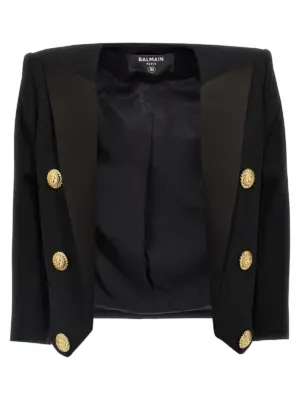 Blazer Spencer BALMAIN Black