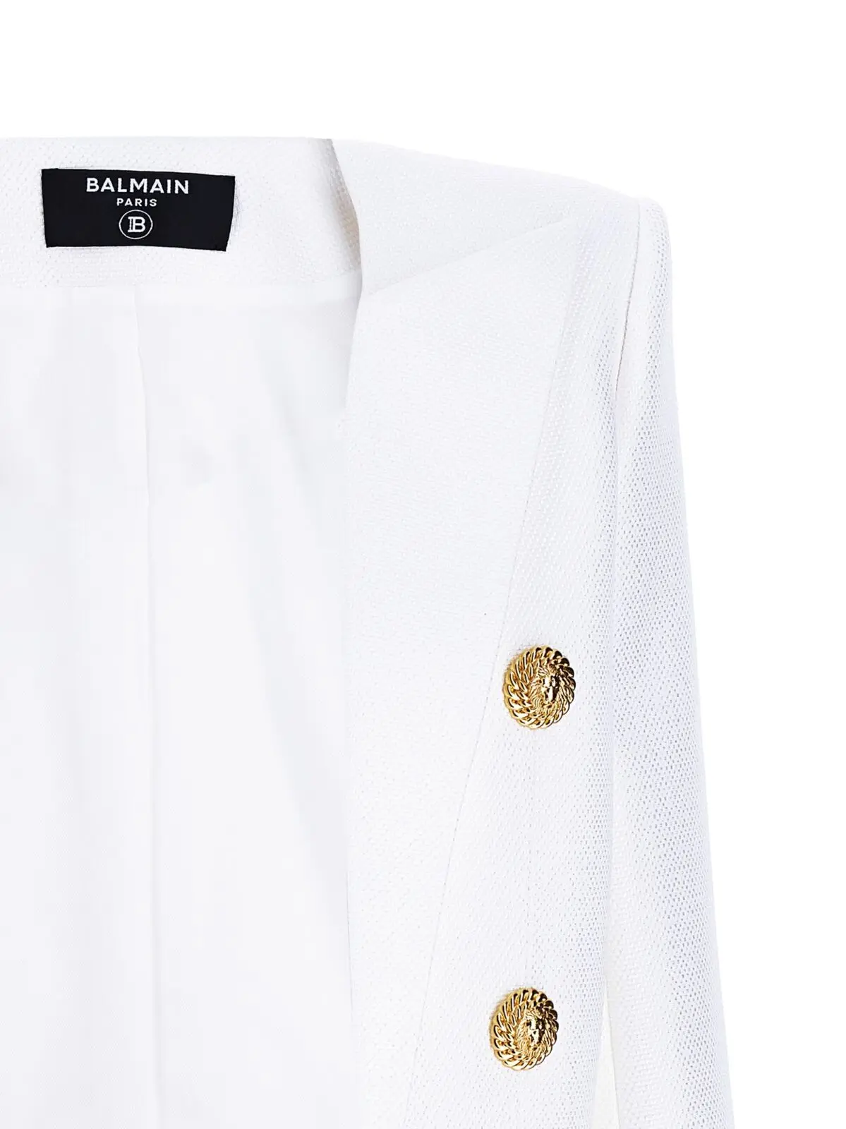 Блейзер Balmain Spencer Білий 3 Blazer Spencer Woman BALMAIN White