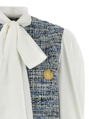 Tweed shirt Woman BALMAIN Multicolor