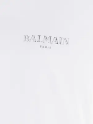 'Balmain Vintage' T-shirt 100% organic cotton BALMAIN White