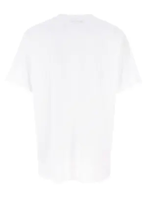 Velvet logo t-shirt EH1EG010BB17GAB BALMAIN White/Black