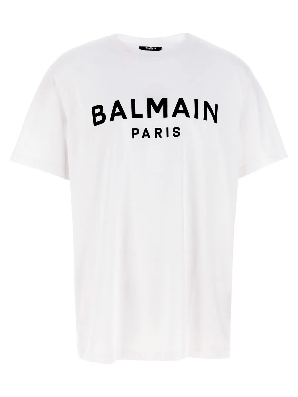 Футболка Balmain Logo Чорно-біла 1 Logo T-shirt BALMAIN White/Black