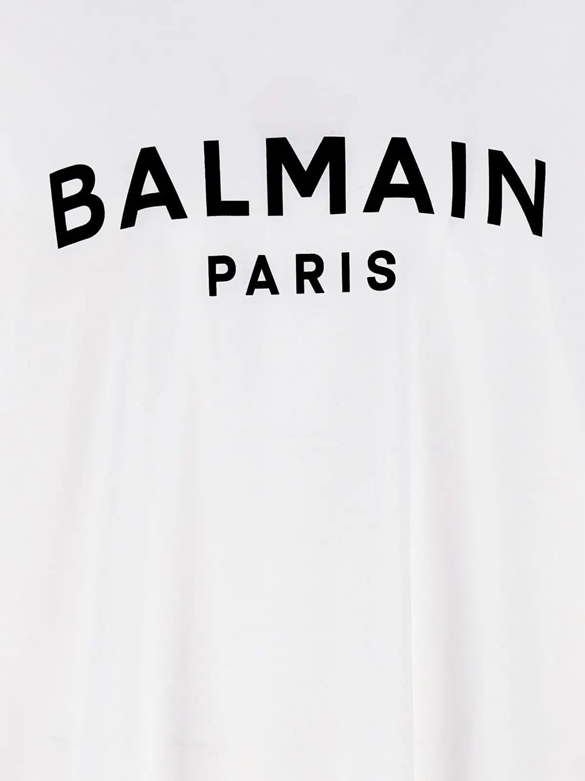 Футболка Balmain Logo Чорно-біла 4 Logo T-shirt 100% organic cotton BALMAIN White/Black