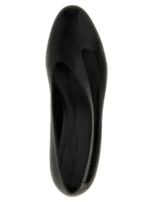 'Diana' ballet flats 100% lamb leather (Ovis aries) KHAITE Black