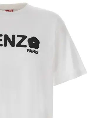 'Gots Boke flower 2.0' T-shirt Man KENZO White/Black