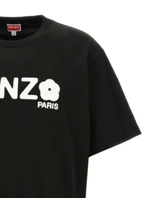 'Gots Boke Flower 2.0' T-shirt Man KENZO Black