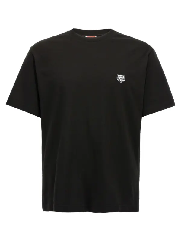 'Happy Tiger' T-shirt KENZO Black