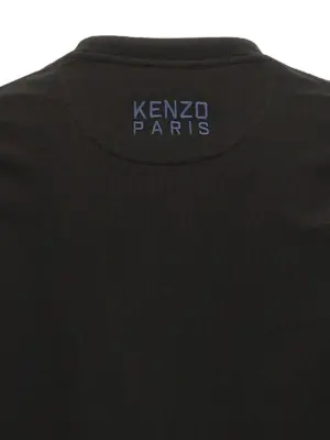 'Happy Tiger' T-shirt 100% cotton KENZO Black
