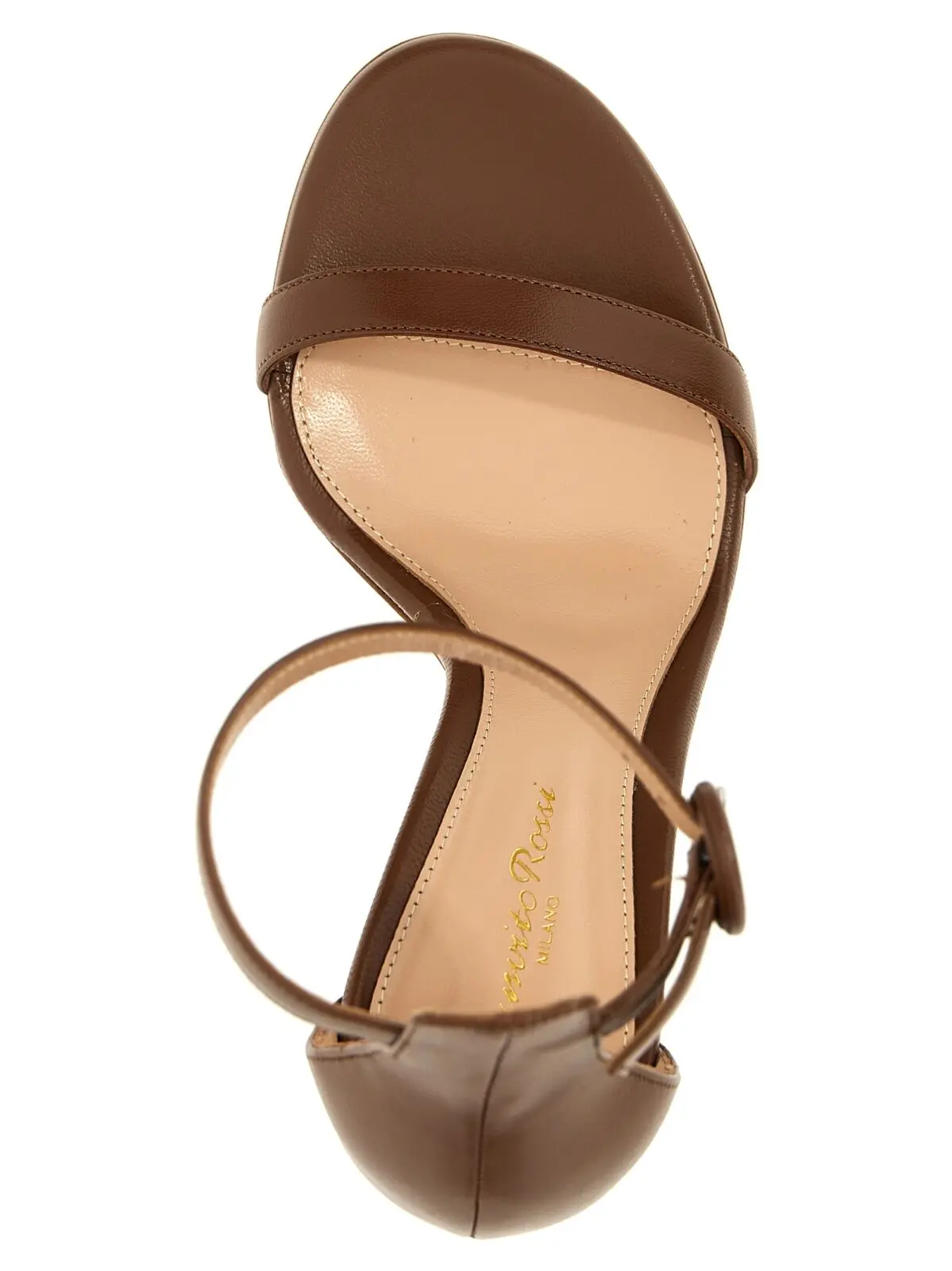 Босоніжки Gianvito Rossi Gaeta Коричневі 4 'Gaeta' sandals 100% goat leather GIANVITO ROSSI Brown