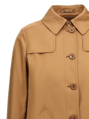 Short trench coat Woman HERNO Brown