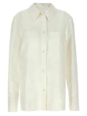 Linen shirt JIL SANDER White
