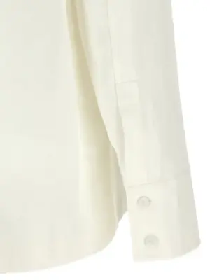Linen shirt 100% linen JIL SANDER White