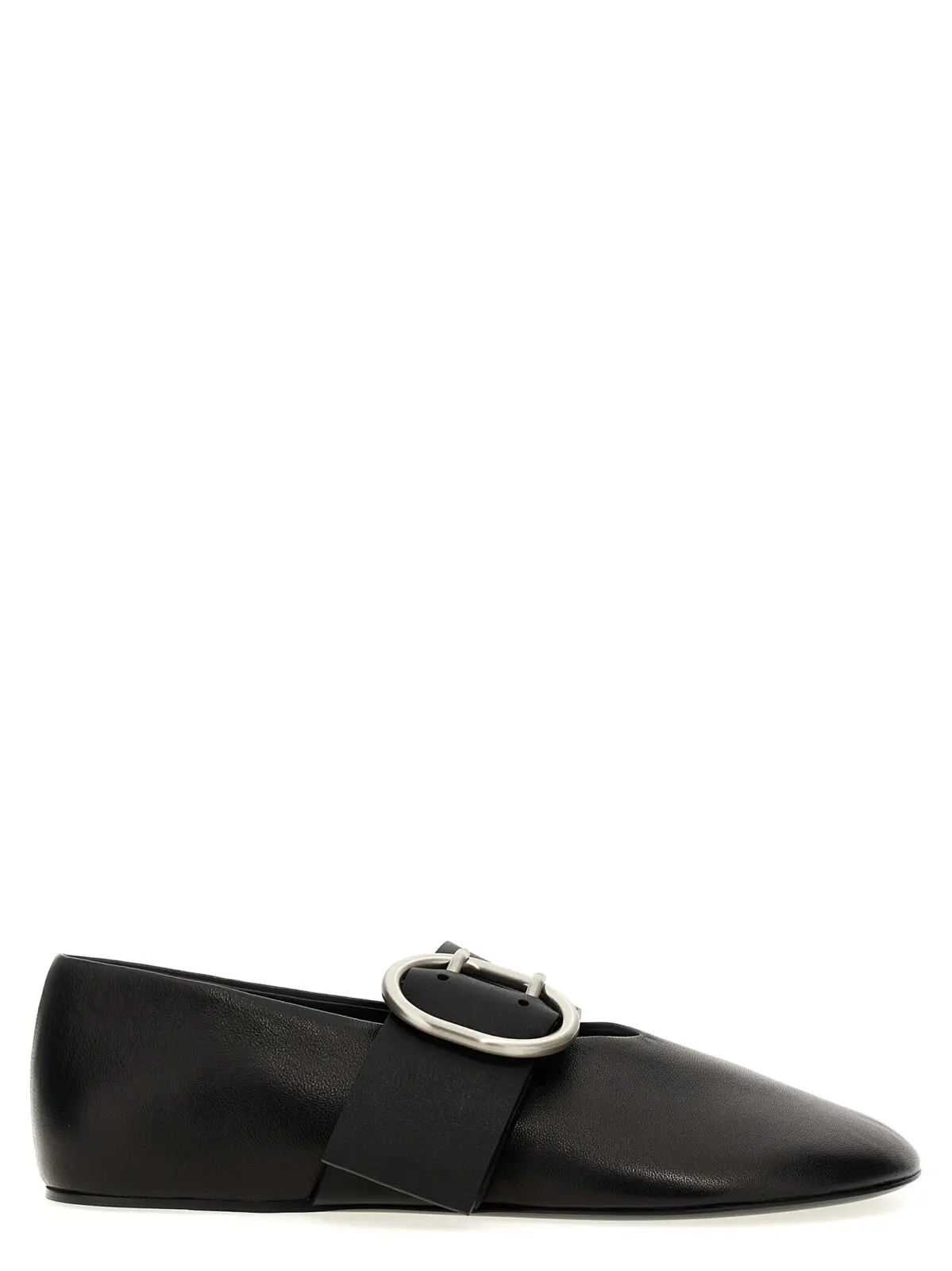 Балетки Jil Sander Buckle Чорні 1 Buckle ballet flats JIL SANDER Black