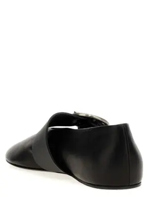 Buckle ballet flats Woman JIL SANDER Black