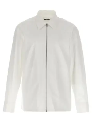 Zip shirt JIL SANDER White