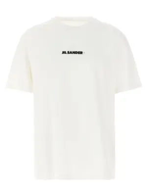 Logo T-shirt JIL SANDER White
