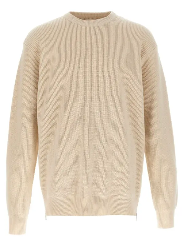 Zip sweater JIL SANDER Beige