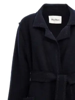 'Jene' coat Woman MAX MARA Blue