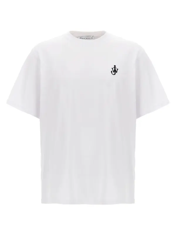 'Anchor' T-shirt J.W.ANDERSON White/Black