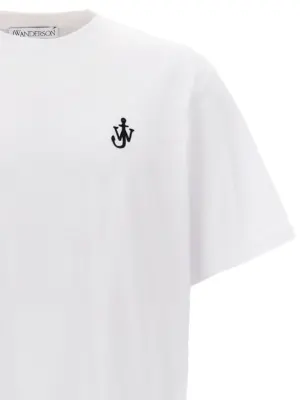 'Anchor' T-shirt Man J.W.ANDERSON White/Black