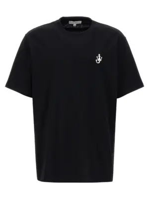 'Anchor Embroidery' T-shirt J.W.ANDERSON White/Black