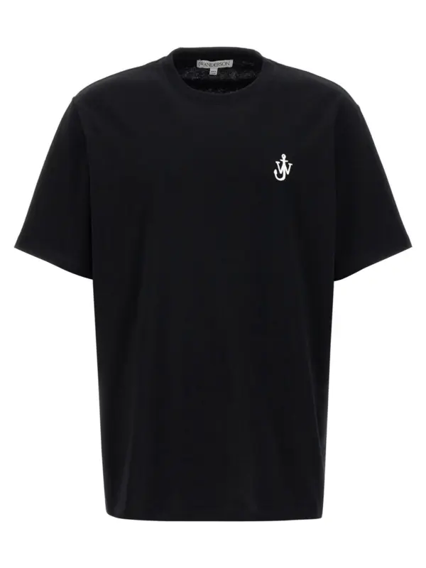 'Anchor Embroidery' T-shirt J.W.ANDERSON White/Black