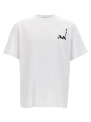 Logo T-shirt J.W.ANDERSON White/Black
