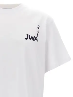 Logo T-shirt Man J.W.ANDERSON White/Black
